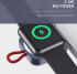 ROCK Compacte Magnetische USB-C Apple Watch Oplader 2.5W Blauw afbeelding 4