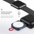 ROCK Compacte Magnetische USB-C Apple Watch Oplader 2.5W Blauw afbeelding 5