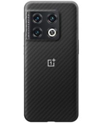Origineel OnePlus 10 Pro Hoesje Karbon Bumper Case Zwart