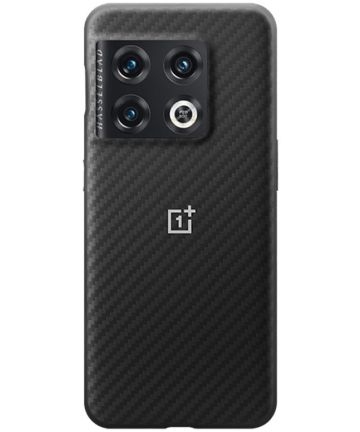 Origineel OnePlus 10 Pro Hoesje Karbon Bumper Case Zwart Hoesjes