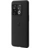 Origineel OnePlus 10 Pro Hoesje Sandstone Bumper Case Zwart