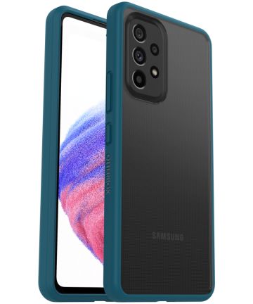 OtterBox React Samsung Galaxy A53 Hoesje Transparant Blauw Hoesjes