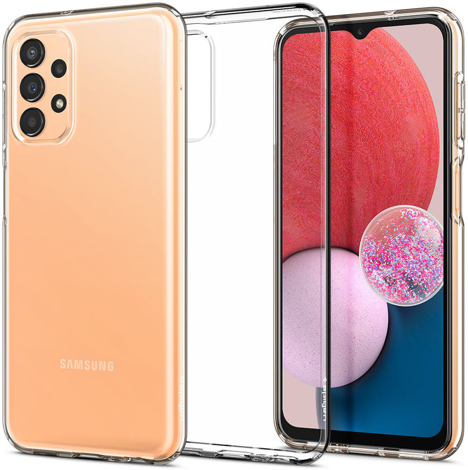 Spigen Liquid Crystal Samsung Galaxy A13 4G Hoesje Transparant afbeelding 1