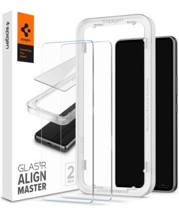 Spigen AlignMaster Samsung Galaxy A53 Tempered Glass (2-Pack) Screen Protectors