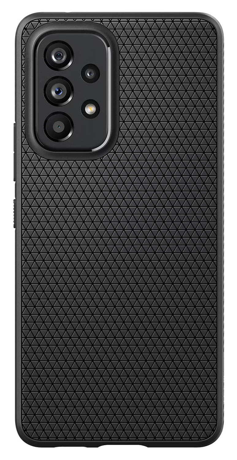 Spigen Liquid Air Samsung Galaxy A53 Hoesje Back Cover Zwart afbeelding 4