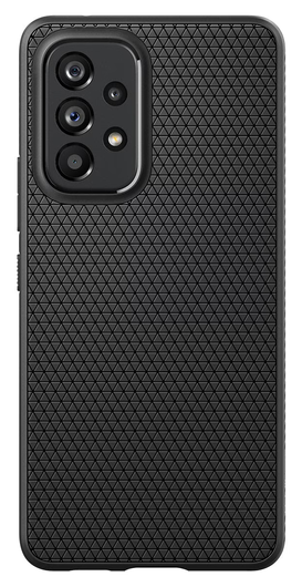 Spigen Liquid Air Samsung Galaxy A53 Hoesje Back Cover Zwart afbeelding 4