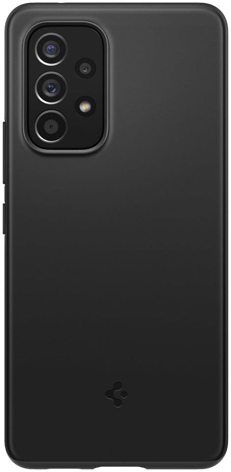 Spigen Thin Fit Samsung Galaxy A53 Hoesje Back Cover Zwart afbeelding 2