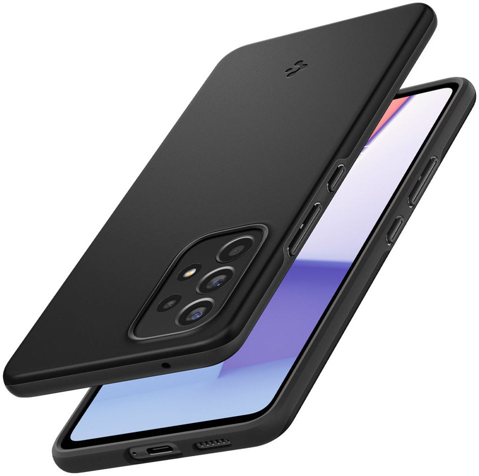 Spigen Thin Fit Samsung Galaxy A53 Hoesje Back Cover Zwart afbeelding 6