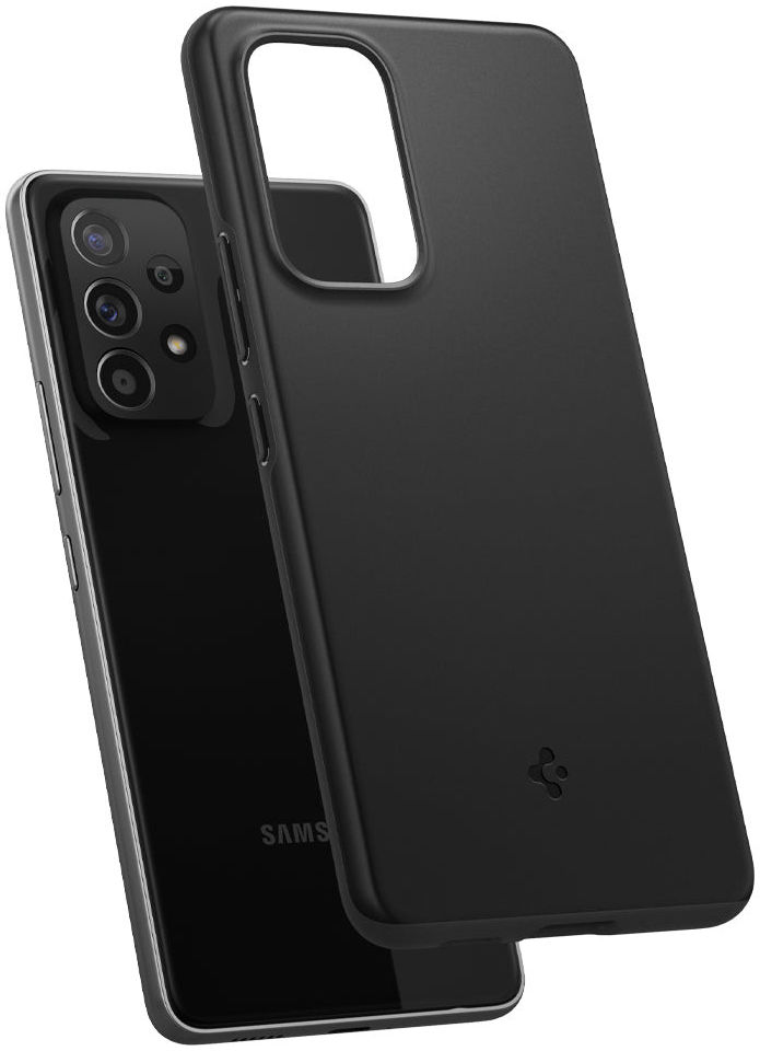 Spigen Thin Fit Samsung Galaxy A53 Hoesje Back Cover Zwart afbeelding 8