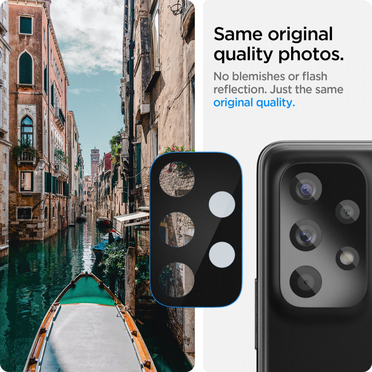 Spigen Optik Samsung Galaxy A53/A33 Camera Lens Protector 2-Pack afbeelding 3