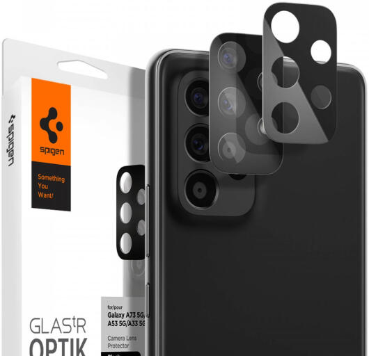 Spigen Optik Samsung Galaxy A53/A33 Camera Lens Protector 2-Pack afbeelding 1