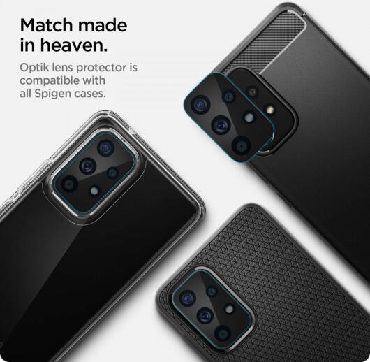 Spigen Optik Samsung Galaxy A53/A33 Camera Lens Protector 2-Pack afbeelding 6