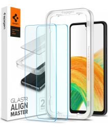 Spigen AlignMaster Samsung Galaxy A73 Tempered Glass (2-Pack)