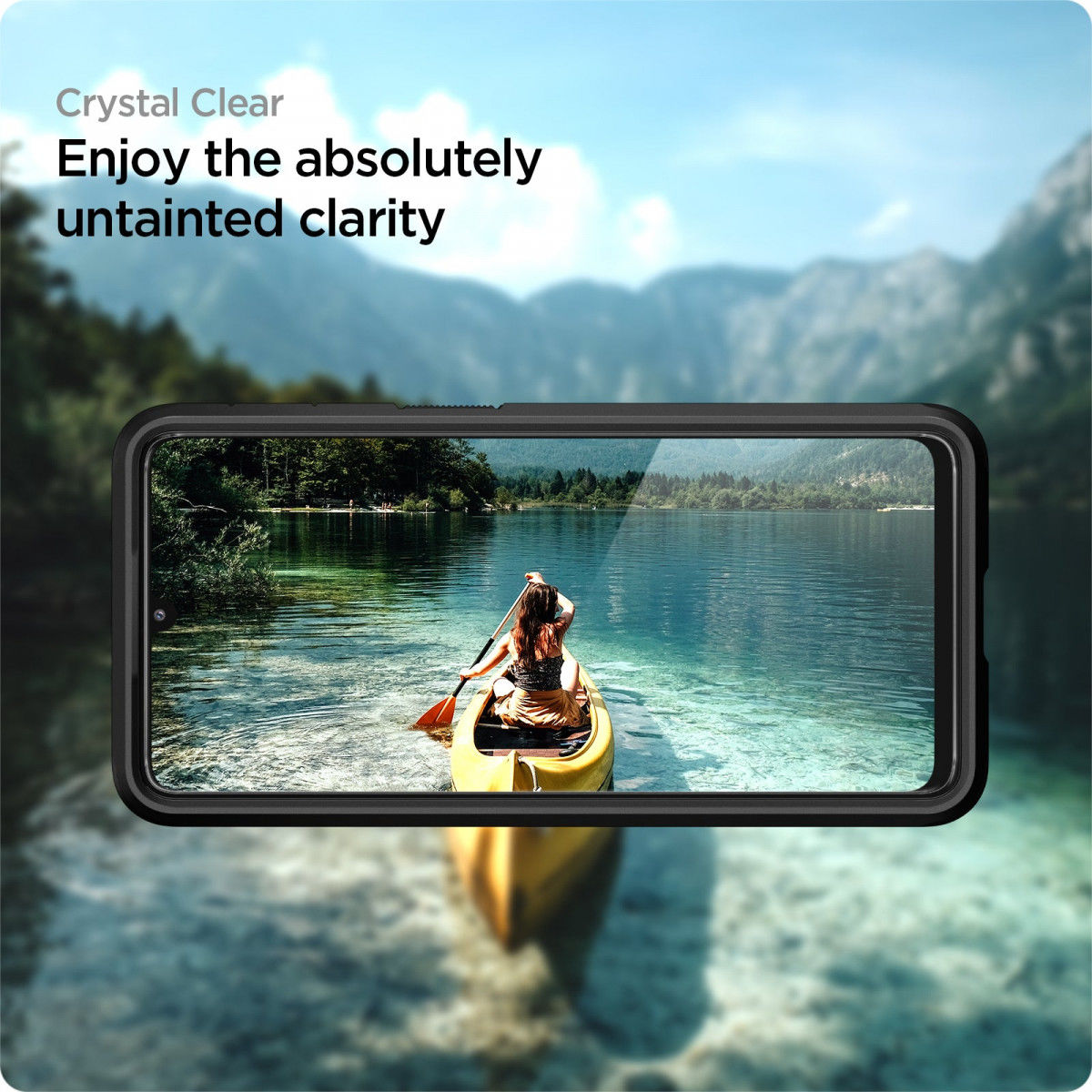 Spigen AlignMaster Samsung Galaxy A73 Tempered Glass (2-Pack) afbeelding 11