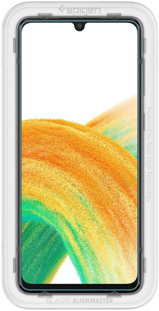Spigen AlignMaster Samsung Galaxy A73 Tempered Glass (2-Pack) afbeelding 6