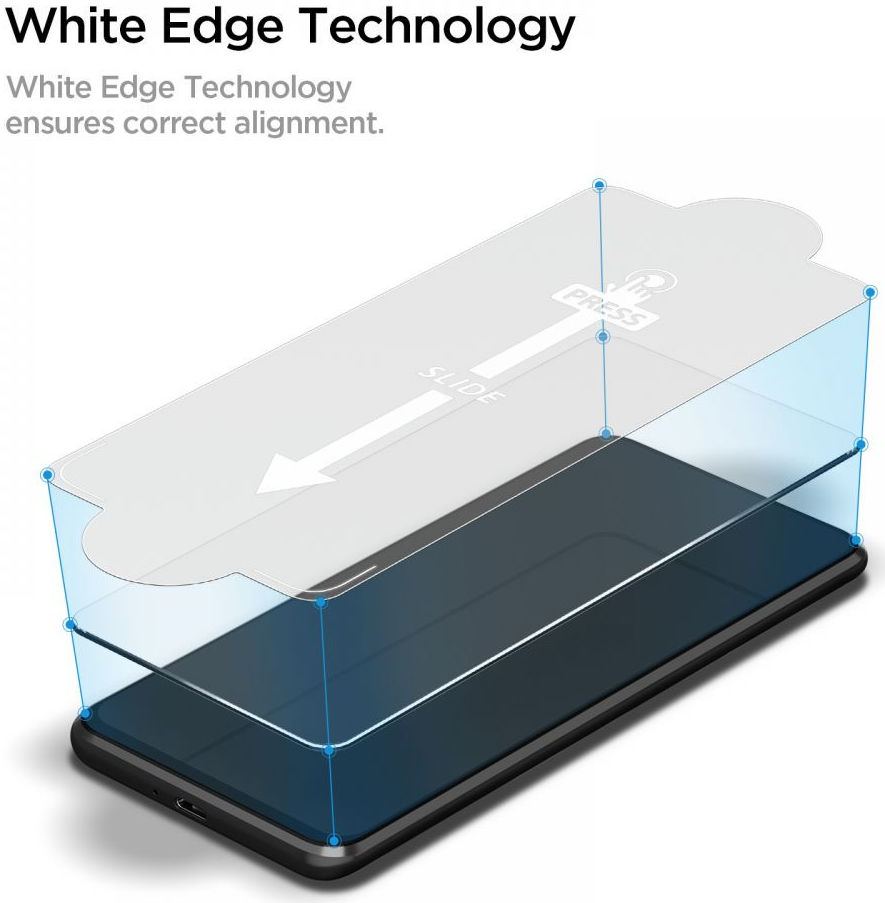 Spigen GLAS.tR Slim Samsung Galaxy M23 Screen Protector (2-Pack) afbeelding 3