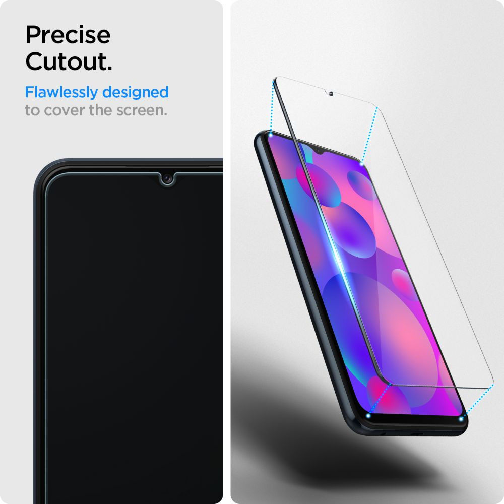 Spigen GLAS.tR Slim Samsung Galaxy M23 Screen Protector (2-Pack) afbeelding 4