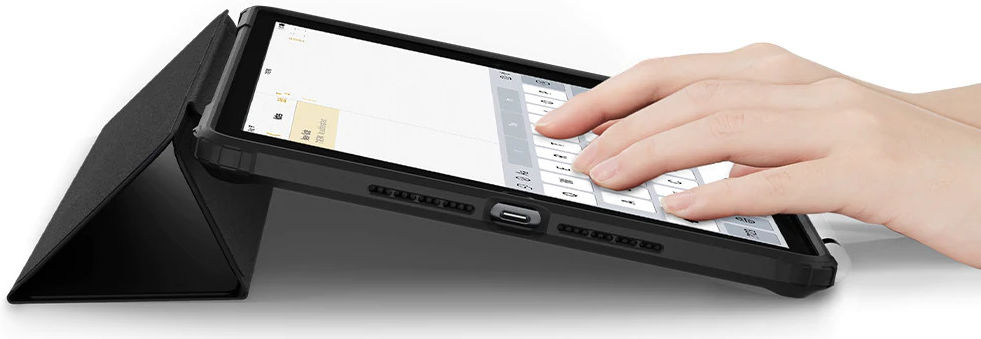 Spigen Ultra Hybrid Pro Apple iPad 10.2 (2019/2020/2021) Hoes Zwart afbeelding 12
