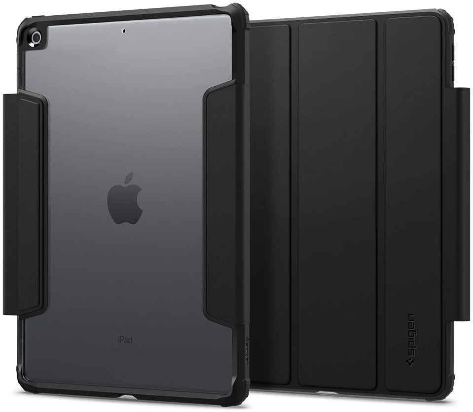 Spigen Ultra Hybrid Pro Apple iPad 10.2 (2019/2020/2021) Hoes Zwart afbeelding 2