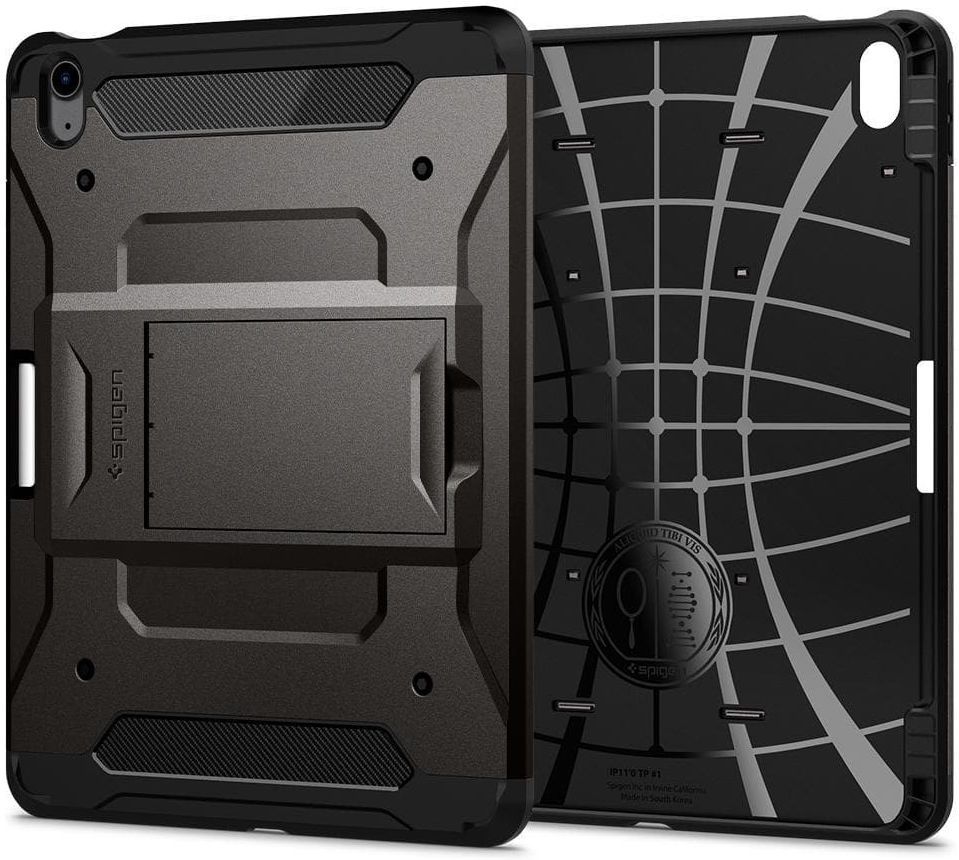 Spigen Tough Armor Pro Apple iPad Air 2020 / 2022 Hoes Zwart afbeelding 2