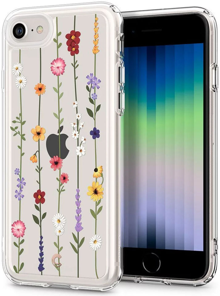 Spigen Cyrill Cecile Apple iPhone SE 2020/2022 Hoesje Flower Garden afbeelding 1