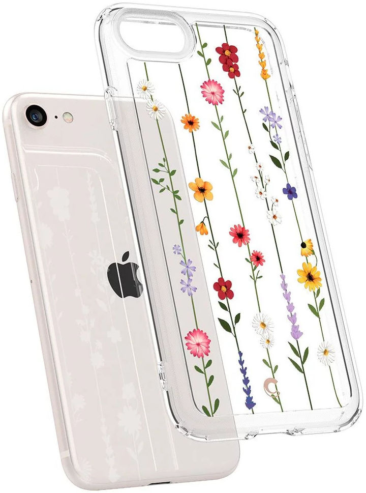 Spigen Cyrill Cecile Apple iPhone SE 2020/2022 Hoesje Flower Garden afbeelding 3