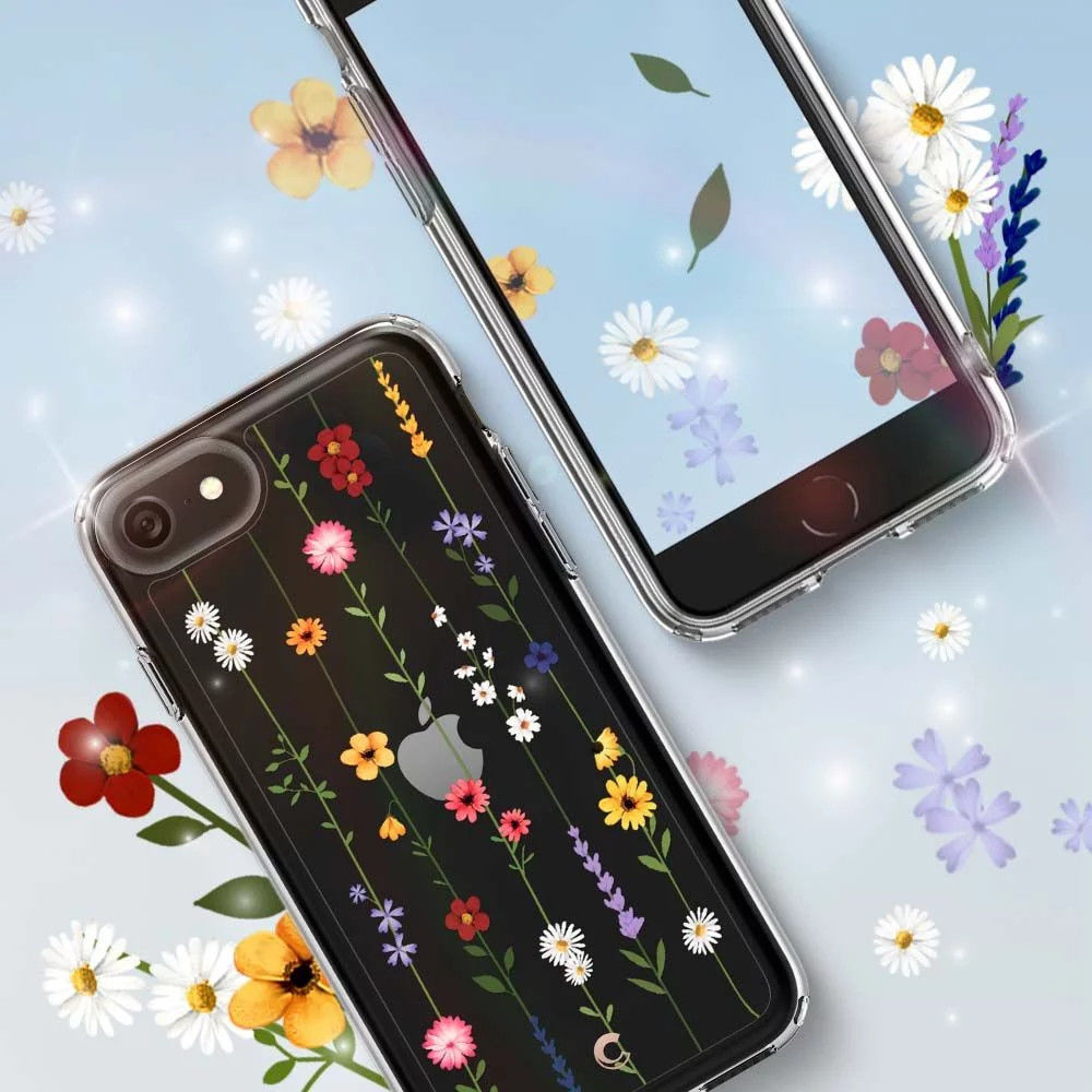 Spigen Cyrill Cecile Apple iPhone SE 2020/2022 Hoesje Flower Garden afbeelding 8