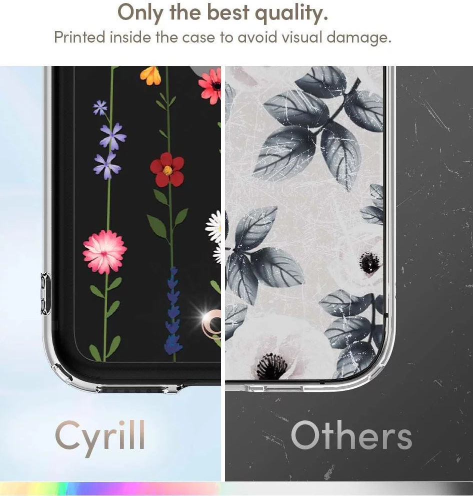 Spigen Cyrill Cecile Apple iPhone SE 2020/2022 Hoesje Flower Garden afbeelding 5
