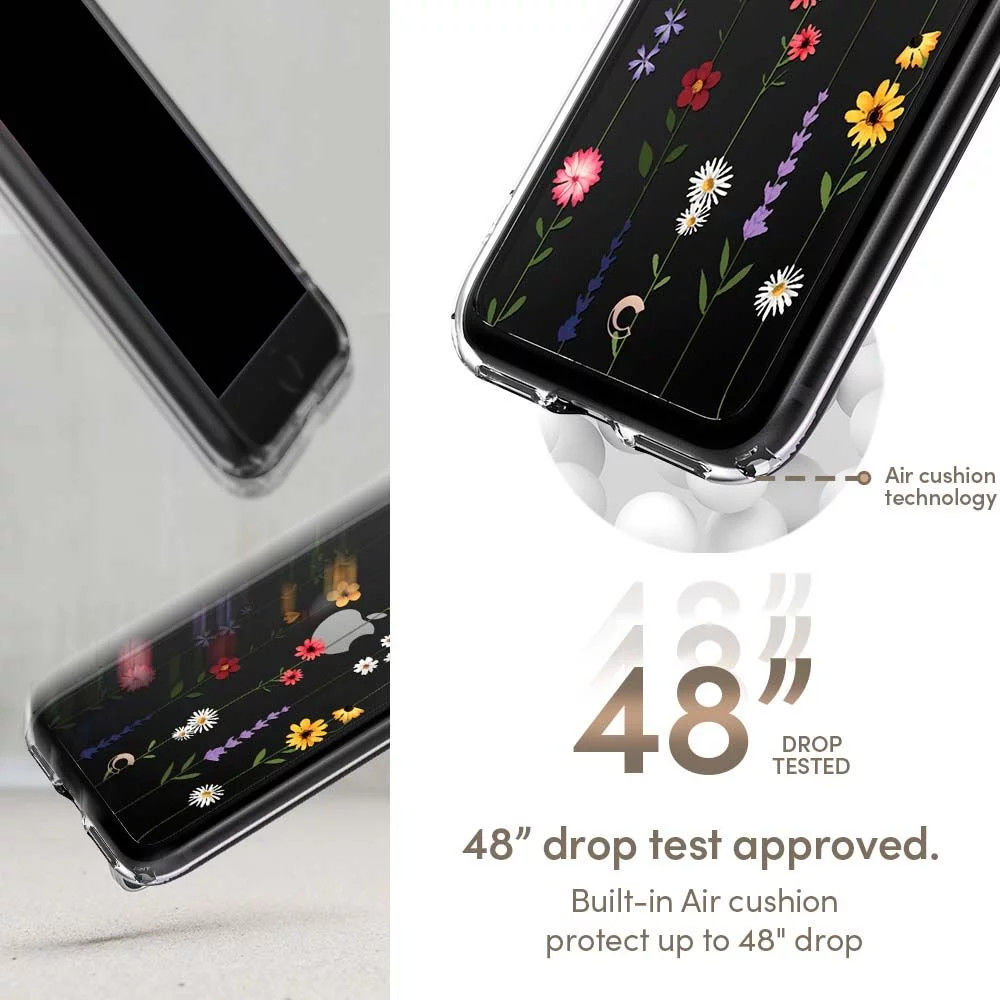 Spigen Cyrill Cecile Apple iPhone SE 2020/2022 Hoesje Flower Garden afbeelding 6
