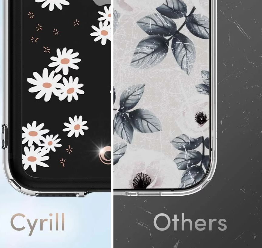 Spigen Ciel by Cyrill Cecile Apple iPhone SE Hoesje White Daisy afbeelding 11
