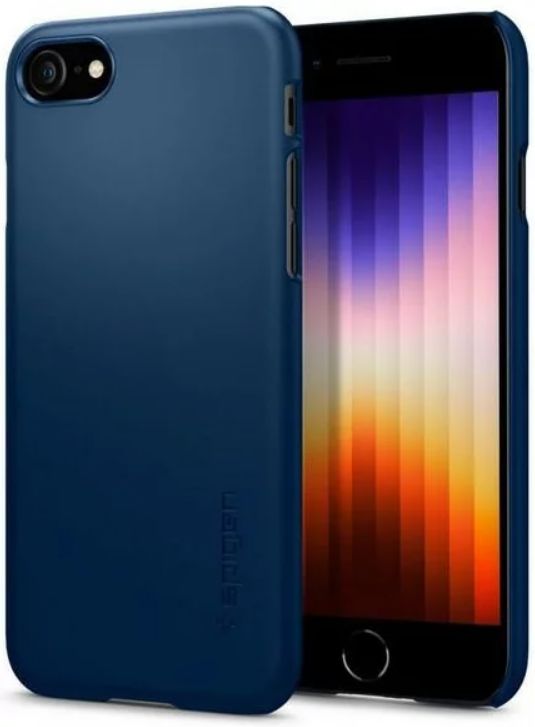 Spigen Cyrill Cecile Apple iPhone SE Hoesje Blauw afbeelding 1