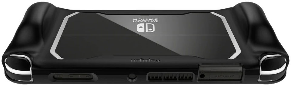 Spigen Rugged Armor Nintendo Switch OLED Hoesje Zwart afbeelding 16