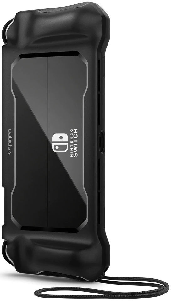 Spigen Rugged Armor Nintendo Switch OLED Hoesje Zwart afbeelding 19