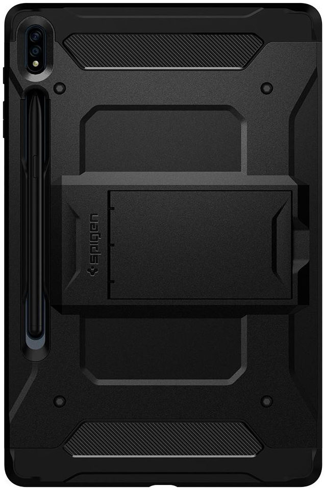 Spigen Tough Armor Pro Samsung Galaxy Tab S8+/S7+/S7 FE Hoes Gunmetal afbeelding 5