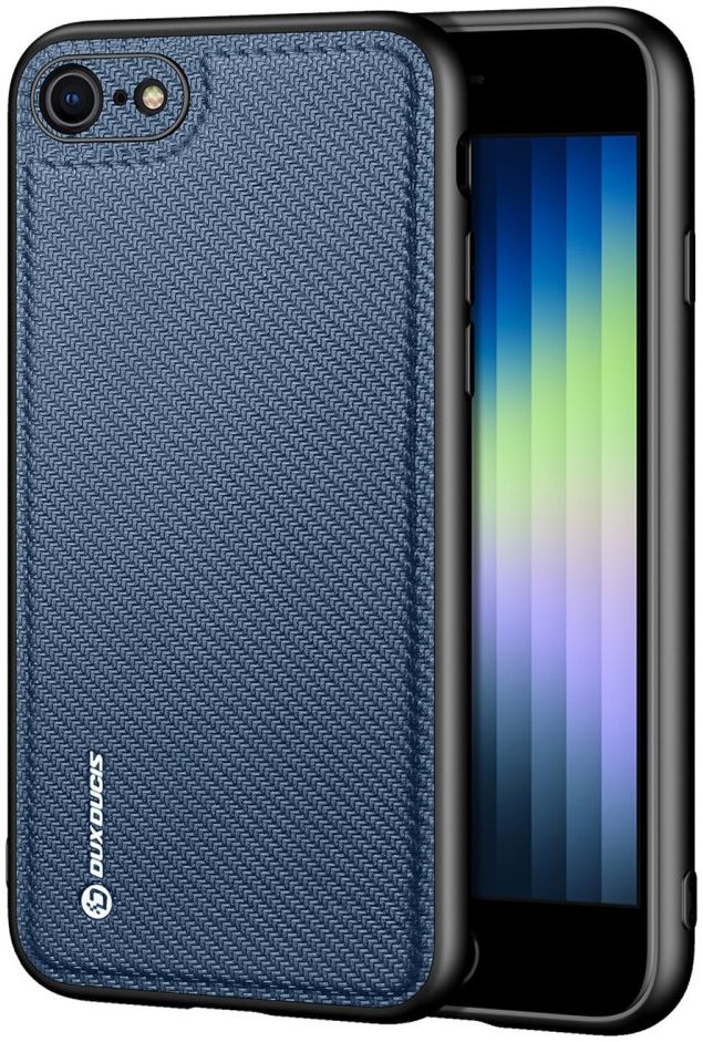 Dux Ducis Fino Series iPhone 7/8/SE 2020/2022 Hoesje Back Cover Blauw afbeelding 1