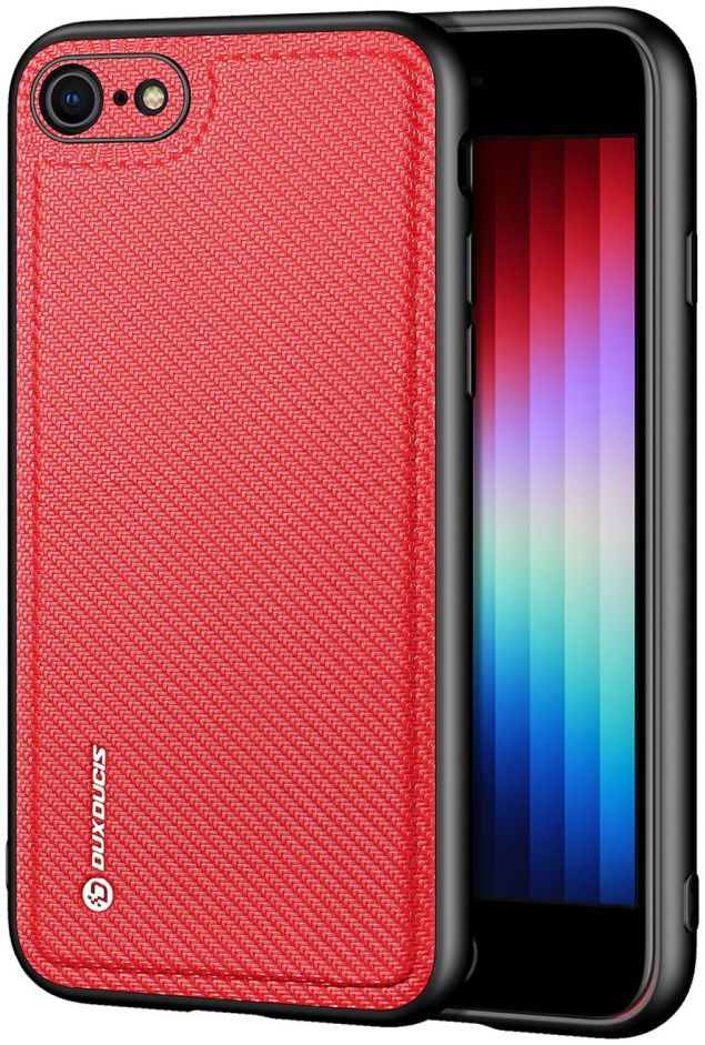 Dux Ducis Fino Series iPhone 7/8/SE 2020/2022 Hoesje Back Cover Rood afbeelding 1