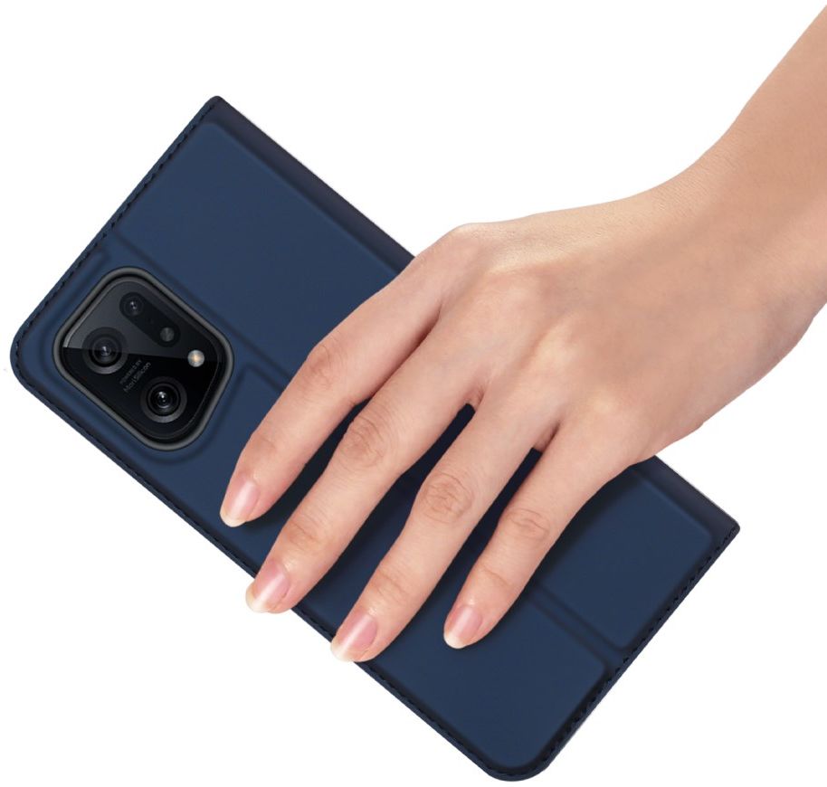 Dux Ducis Skin Pro Series Oppo Find X5 Hoesje Portemonnee Blauw afbeelding 7