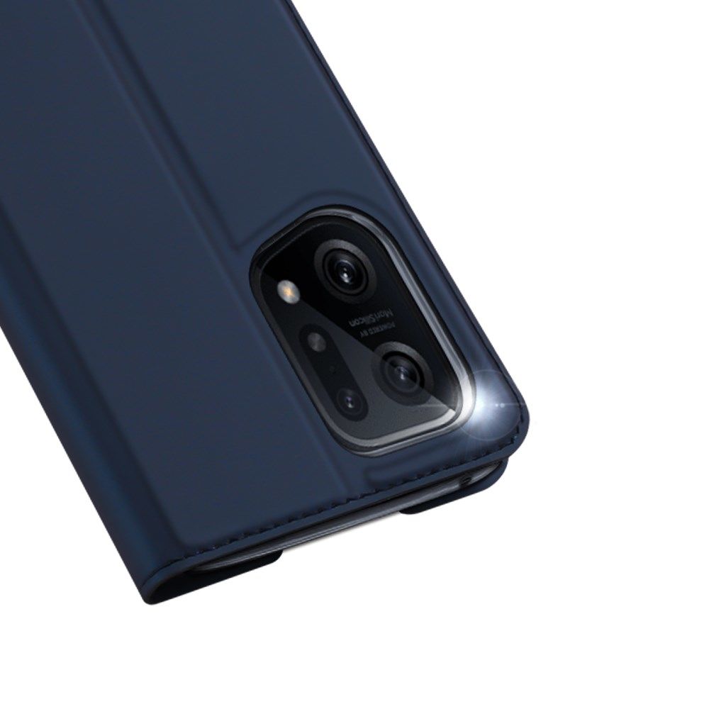 Dux Ducis Skin Pro Series Oppo Find X5 Hoesje Portemonnee Blauw afbeelding 8