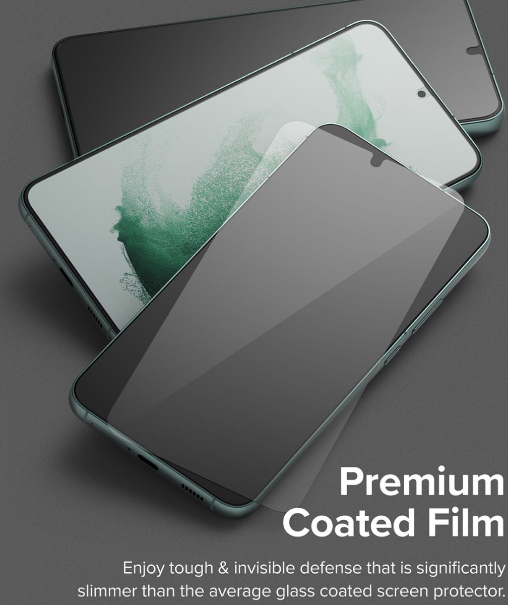 Ringke Glass Coated Samsung Galaxy S22 Plus Screen Protector afbeelding 10