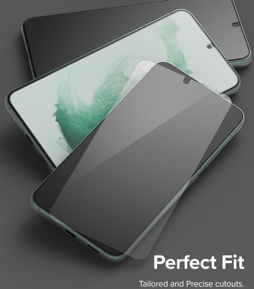 Ringke Samsung Galaxy S22 Plus Screen Protector Tempered Glass 2-Pack afbeelding 10