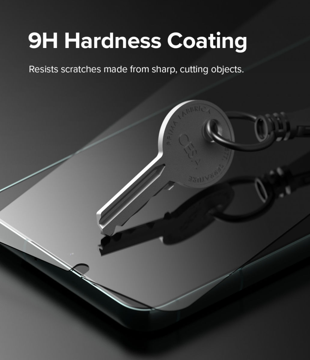 Ringke Samsung Galaxy S22 Plus Screen Protector Tempered Glass 2-Pack afbeelding 8