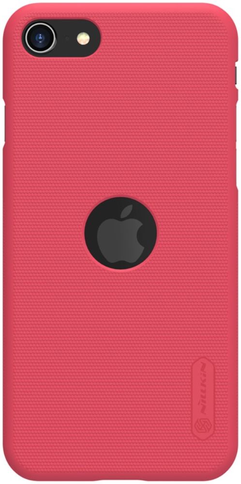 Nillkin Super Frosted Shield iPhone SE (2020/2022)/8/7 Hoesje Rood afbeelding 2