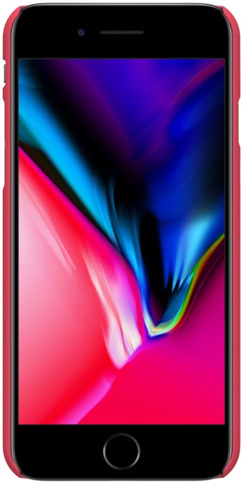 Nillkin Super Frosted Shield iPhone SE (2020/2022)/8/7 Hoesje Rood afbeelding 3