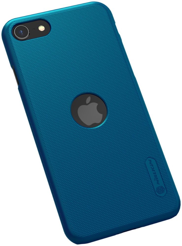 Nillkin Super Frosted Shield iPhone SE (2020/2022)/8/7 Hoesje Blauw afbeelding 10