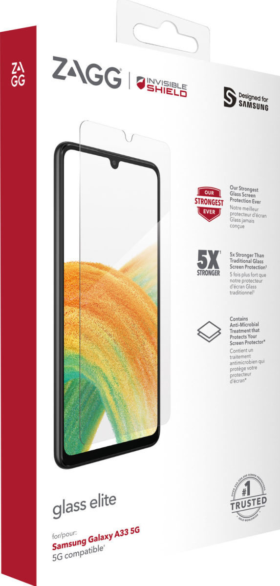 InvisbleShield Glass Elite Samsung A33 Screen Protector afbeelding 4