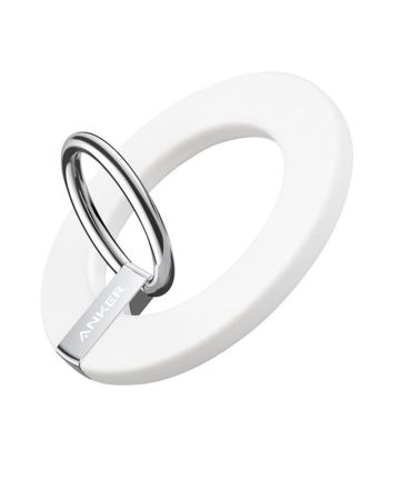 Anker MagGo Ring Houder MagSafe Standaard voor Vinger Wit Houders