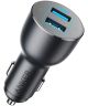 Anker PowerDrive III Alloy Dubbele USB Autolader 36W Fast Charge Zwart