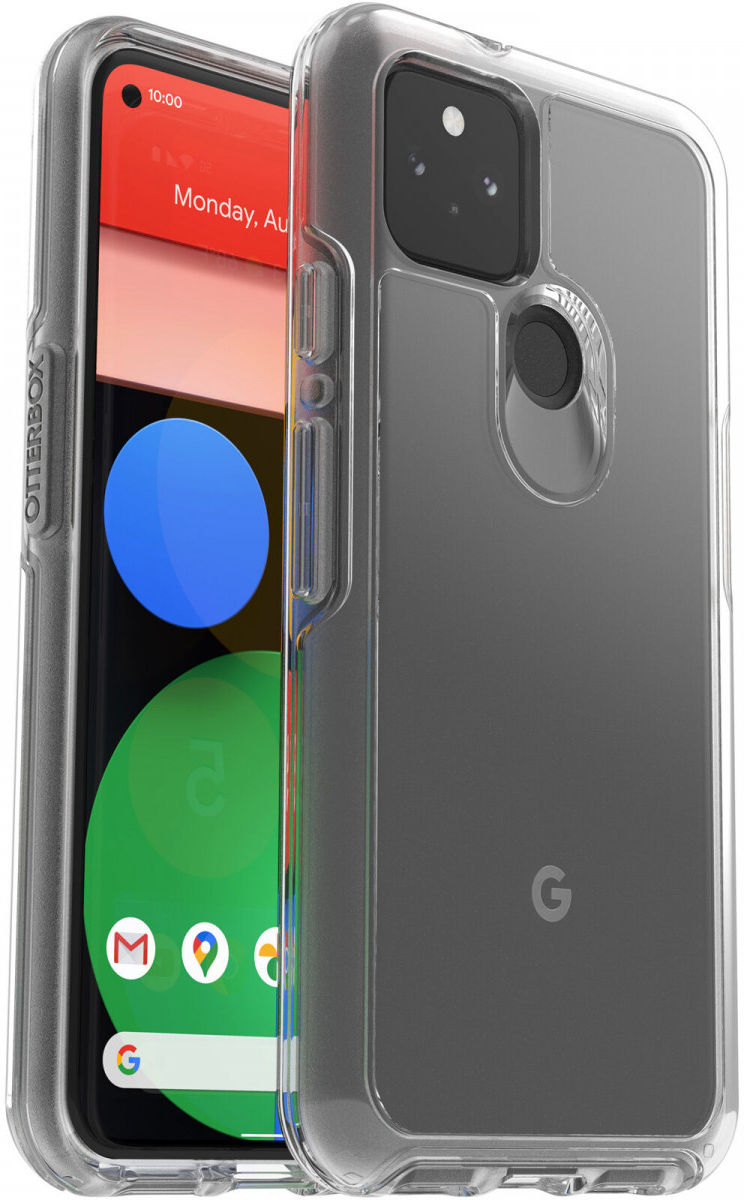 OtterBox Symmetry Google Pixel 5 Hoesje Back Cover Transparant afbeelding 7