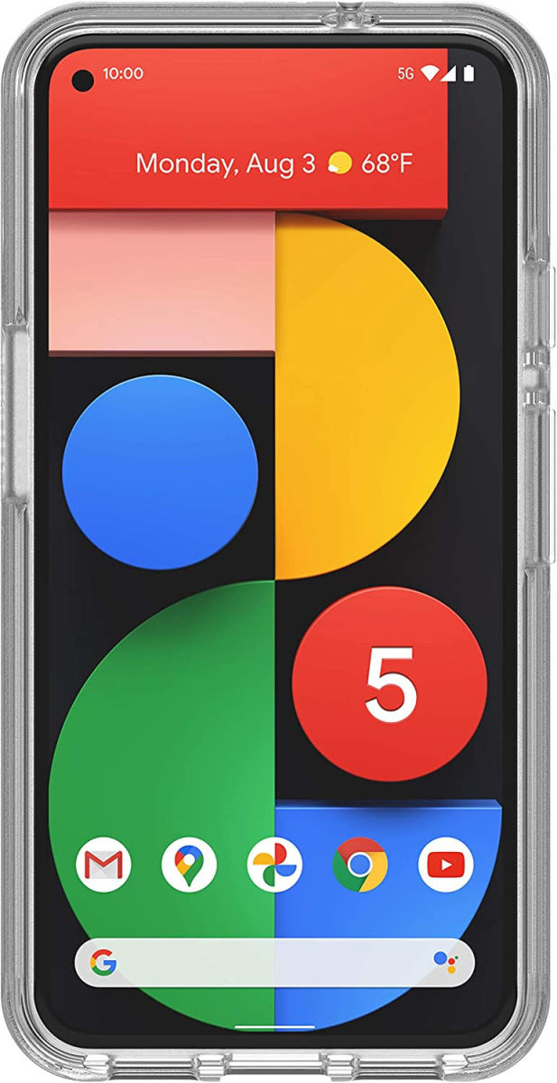 OtterBox Symmetry Google Pixel 5 Hoesje Back Cover Transparant afbeelding 2