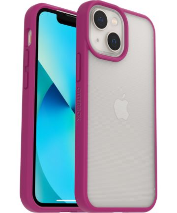 OtterBox React Apple iPhone 13 Mini Hoesje Transparant Roze Hoesjes